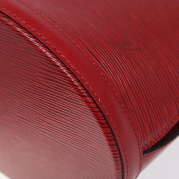 LOUIS VUITTON Epi Cluny Shoulder Bag Red M52257 LV Auth 115722 - Picture 12 of 15
